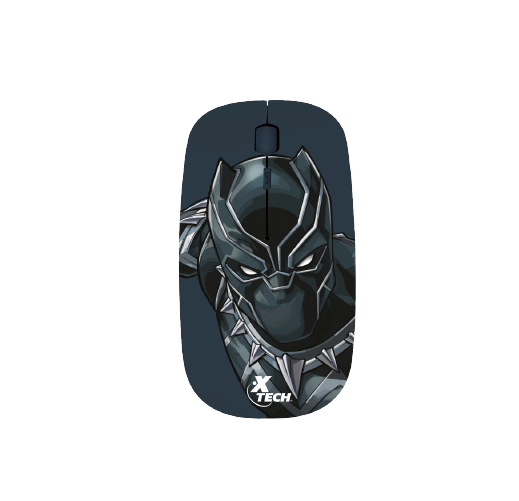 Xtech Marvel Black Panther XTM-M340BP Mouse Inalámbrico - Wireless