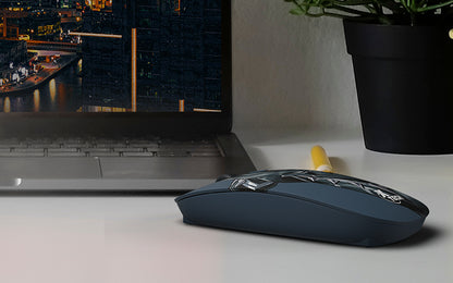 Xtech Marvel Black Panther XTM-M340BP Mouse Inalámbrico - Wireless