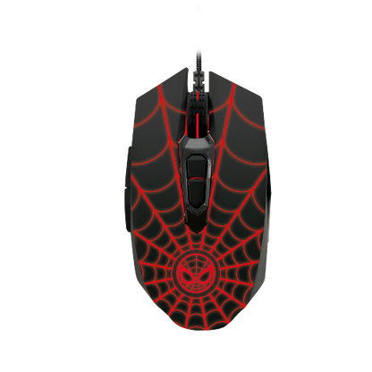 Xtech Spider-Man XTM-M520SM Mouse Gaming - USB 2400DPI LED