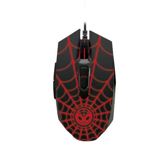 Xtech Spider-Man XTM-M520SM Mouse Gaming - USB 2400DPI LED