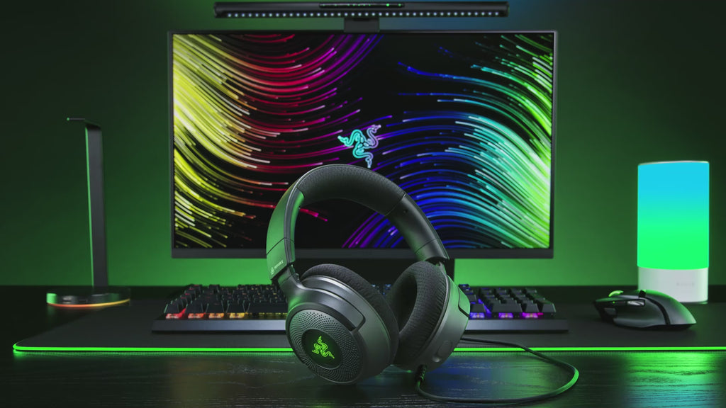 Audífonos Gaming Razer Kraken V4 X Minecraft - USB, Edición Especial