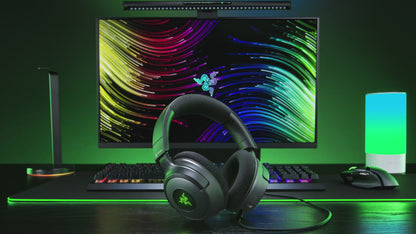 Audífonos Gaming Razer Kraken V4 X Minecraft - USB, Edición Especial