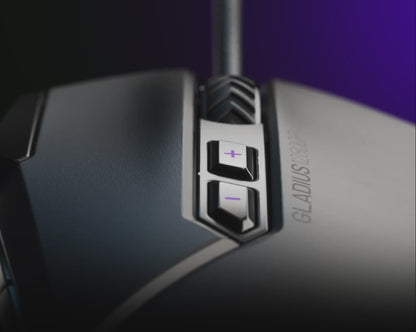 Mouse Gaming Primus Gladius PMO-103 - 12800 DPI, USB Alámbrico