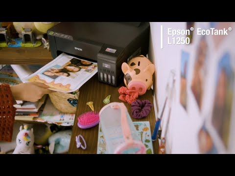 Impresora Epson EcoTank L1250 - Función Sencilla con WiFi para Impresión Básica