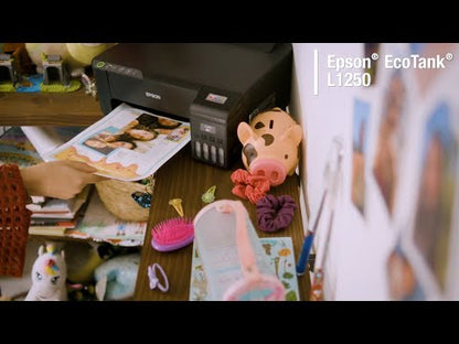 Impresora Epson EcoTank L1250 - Función Sencilla con WiFi para Impresión Básica