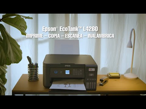 Impresora Multifunción Epson EcoTank L4260 - WiFi, Tanques de Tinta y Calidad Profesional